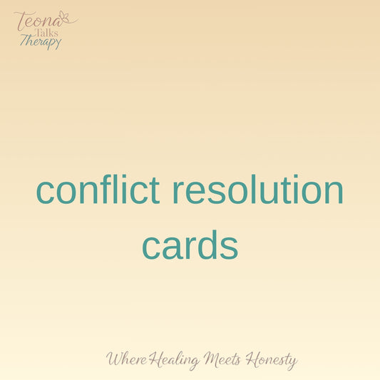 Conflict Resolution Cards